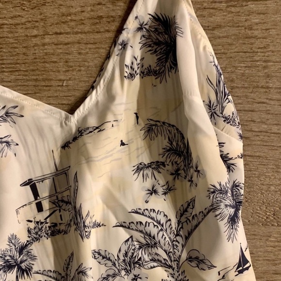 FRAME Palm Tree Silk Cami. - Picture 9 of 11